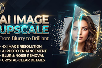upscale images, enhance photo quality, and unblur blurry photos