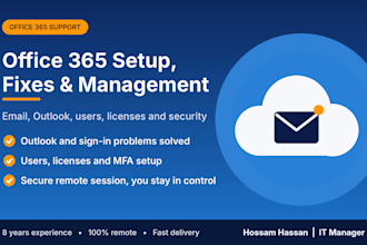 set up, troubleshoot and manage your office 365