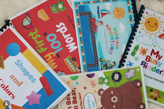 childrens activity books and busy binders