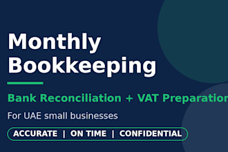 do bookkeeping and bank reconciliation