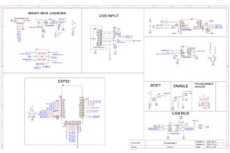do circuit schematic design and improve pcb design in kicad or altium