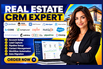lion desk real geeks ixact wise agent real estate crm integration follow up boss