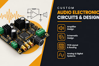 design audio electronics circuits amplifier schematics pcb analog digital system