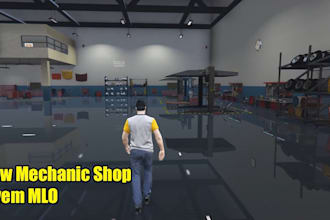 create a unique mlo interiors, maps, and props tailored for fivem