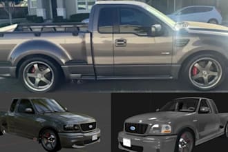 create custom fivem clothing, fivem peds or mod vehicles and gta 3d models