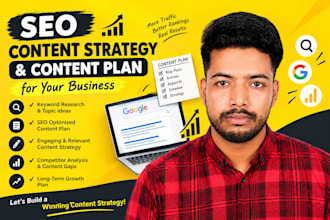 create an SEO content strategy and content plan for your business
