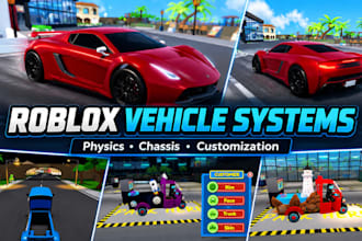 script roblox vehicle physics, chassis and car customization