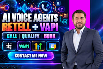 build retell ai voice agent, vapi ai calling agent, ghl voice ai cold calling