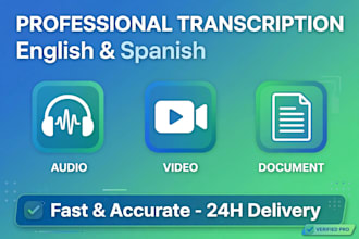 transcribe spanish audio to text accurately and fast