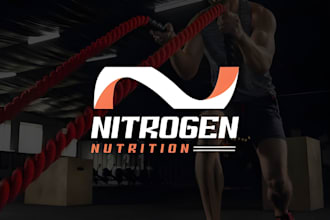 do attractive physical fitness, workout, gym, boutique logo any graphic design