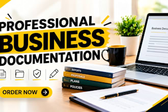 create professional business documents and business reports