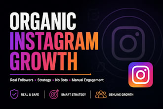 grow organic followers for instagram page