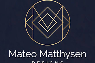 design a modern luxury logo for your business