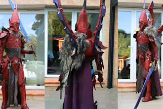 do 3d cosplay creation 3d wearable anime armor 3d knight 3d helmet for printing