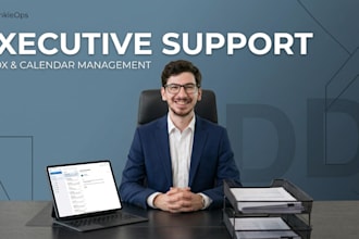 be your executive assistant and operations manager