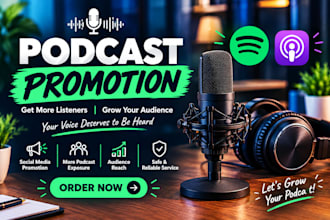 promote your podcast on spotify and apple podcasts