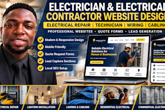 do electrician leads, electrical repair, technician, wiring cabling website