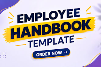 create a professional employee handbook and HR policy template