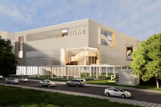 commercial space designs 2d and 3d