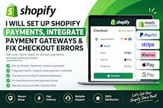 fix shopify checkout errors and payment integration issues