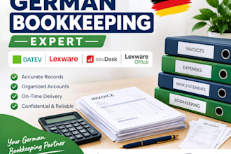 do germany bookkeeping using datev, lexware, sevdesk and lexware office