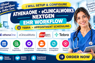 setup athenaone eclinicalworks nextgen ehr workflow tebra appointment scheduling