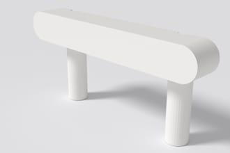 model a 3d printable replacement part from your photos and measurements