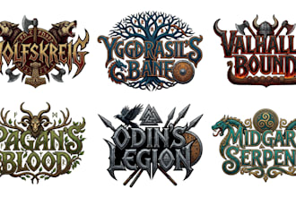create folk metal medieval metal and fantasy band artwork