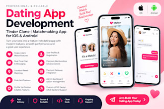 develop dating app tinder clone matchmaking app for ios and android dating app