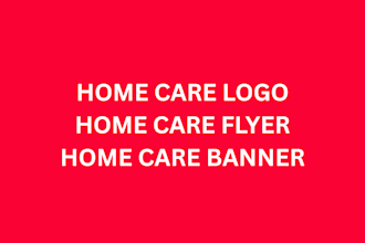 home care logo home care healthcare flyer