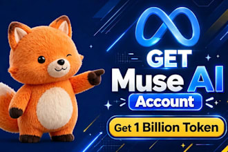 set up your muse ai account with 1 billion tokens, full guided setup