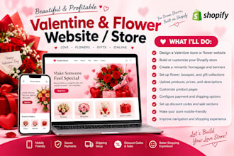 valentine store, valentine website, flower store, flower website, gift website