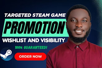 steam wishlist promotion, increase steam wishlist, steam wishlist marketing