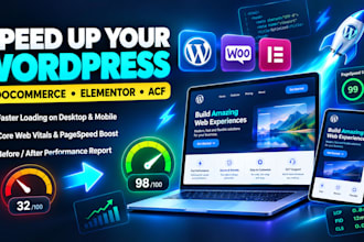 speed up your wordpress website and improve pagespeed score