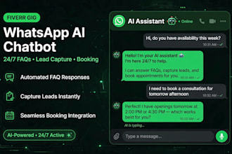 create whatsapp ai chatbot