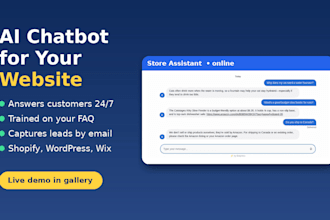 build an ai customer service chatbot for your small business website