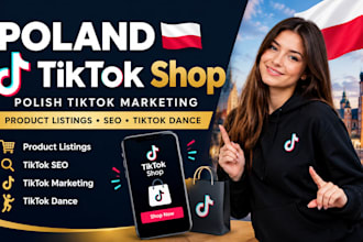 poland tiktok shop polish tiktok marketing product listings SEO tiktok dance