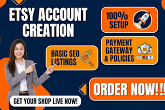 create unsuspended etsy seller account, etsy store setup, etsy account creation