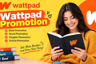 post read and comment on your wattpad story and promote on other platforms
