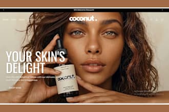 spa beauty skincare shopify store skincare website beauty website shopify store