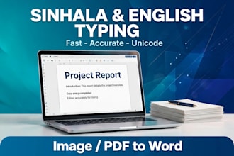 do sinhala typing, copy typing and data entry fast