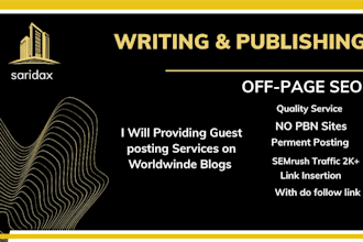 guest posting , blogger , outreach , link building