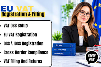 do company registration, eu vat filling and eu vat compliance