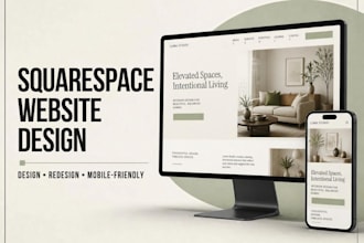 design and redesign your squarespace website