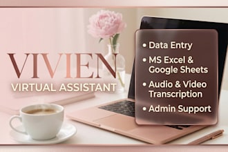 be your virtual assistant for data entry