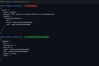 build a secure nodejs rest API with database and tests