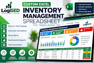 create a custom excel inventory management spreadsheet