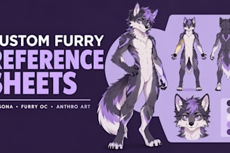 furry ref sheet furry art furry oc fursona anthro ref sheet fursona ref sheet