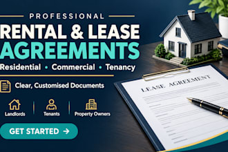 draft rental agreements, lease agreements, tenancy contracts and legal review