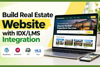 build realtor website, real estate company website, real estate agent website